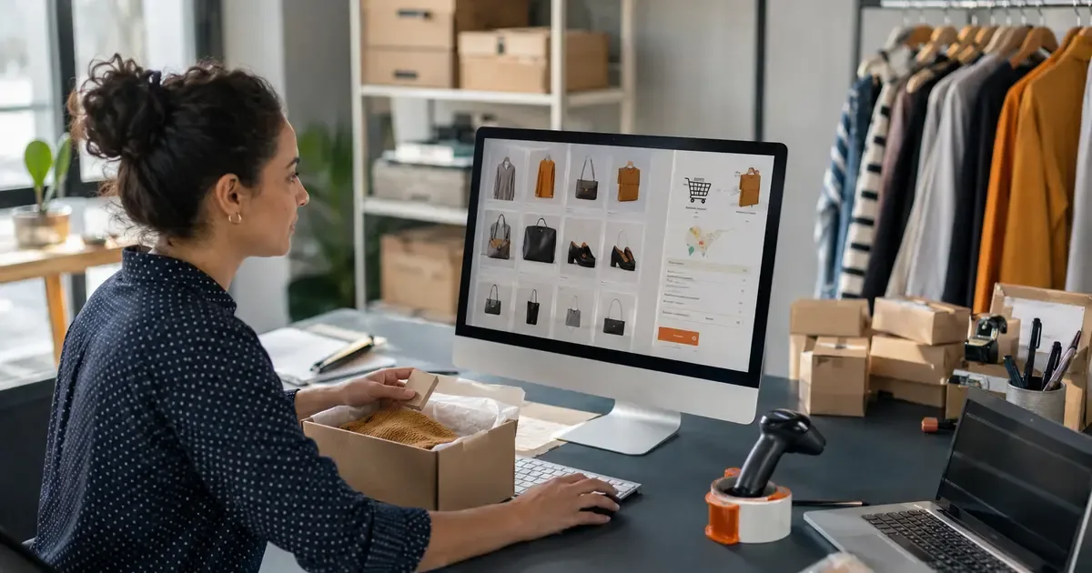 Entrepreneur et spécialiste digital optimisant catalogue, commande, paiement et expérience d'achat en ligne