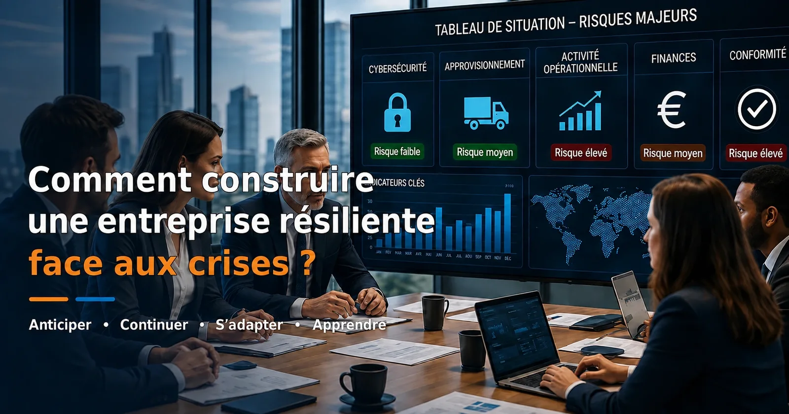 Comment construire une entreprise résiliente face aux crises ?